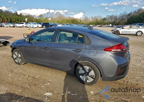 2019 Hyundai Ioniq Blue из США, поврежденный, VIN KMHC65LC4KU166690